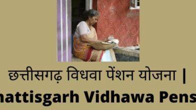 Chhattisgarh Widow Pension Scheme
