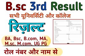 BSC 3rd year Result 2023 घोषित नाम ओर रोल नंबर से देखे यहाँ लिंक जारी