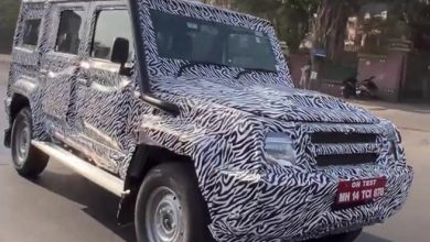 Force Gurkha 5-door टेस्टिंग के दौरान देखी गई, SUV क्षेत्र में Maruti Jimny को चुनौती देने के लिए तैयार।