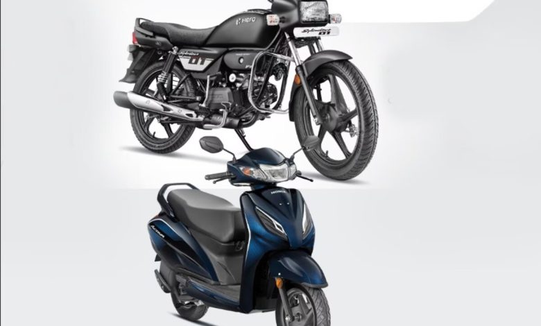 Honda के मजबूत प्रदर्शन के बावजूद, दिसंबर 2023 में दोपहिया वाहनों की बिक्री में Hero MotoCorp ने Honda से बेहतर प्रदर्शन किया