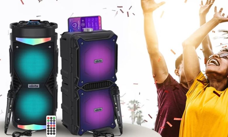 Elista ने लॉन्च किए Portable Party Speakers, कीमत करीब 2 हजार रुपये; जानिए फीचर्स