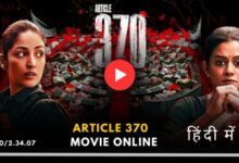 Article 370 Download Filmyzilla 720p 480p 1080p 360p Full HD