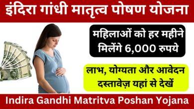 Indira-Gandhi-Matritva-Poshan-Yojana-2024-महिलाओं-को-हर-महीने-मिलेंगे-6,000-रुपये-यहां-से-जाने-पूरी-जानकारी