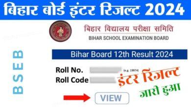 Bihar Board 12th Result 2024: BSEB Inter परिणाम कहां और कैसे जांचें